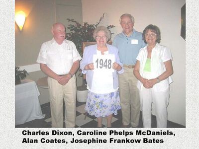 Charles Dixon; Caroline Phelps McDaniels; Alan Coates; and Josephine Frankow Bates
Keywords: 1948 dixon phelps mcdaniels coates frankow bates
