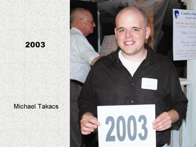 Class of 2003
Michael Takacs
Keywords: 2003 takacs