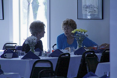 2012 Banquet
Betty Bowman Sherman, `46?; Julia Collins Matt, `54
