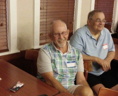 Florida Reunion January 21, 2015
Ron Roberson; Bob Young, `61
